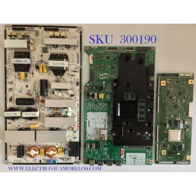 KIT DE TARJETAS PARA TV LG / MAIN EBT64926703 / EAX67685603 (1.1) / FUENTE EAY64749001 / EAX67858001 (1.6) / T-CON 6871L-5299E / 6870C-0745B / MODELO OLED65C8PUA.BUSWLJR